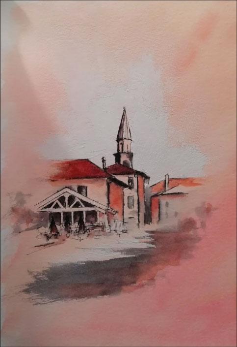 Frisanco en plain air