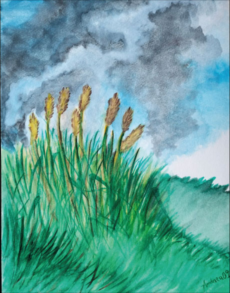 My very first watercolour painting